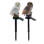 Solar Owl Garden and Lawn Light