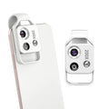 Nanosight 200x Cell Phone Camera Lens Universal Clip Zoom Lens for iPhone & Android Transform Your Cell Phone Into A 200x Zoom Camera White