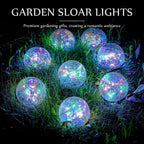 Solar Crackle Ball Light for Garden Decoration