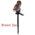 Solar Owl Garden and Lawn Light