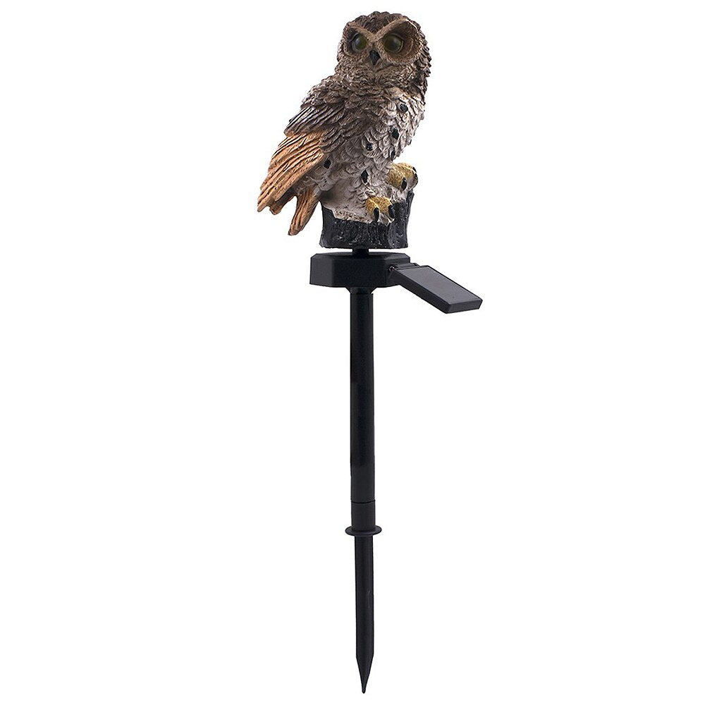 Solar Owl Garden and Lawn Light