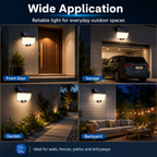 Solar Motion Sensor Wall Light with Remote Control, 240 LED Outdoor Security Light