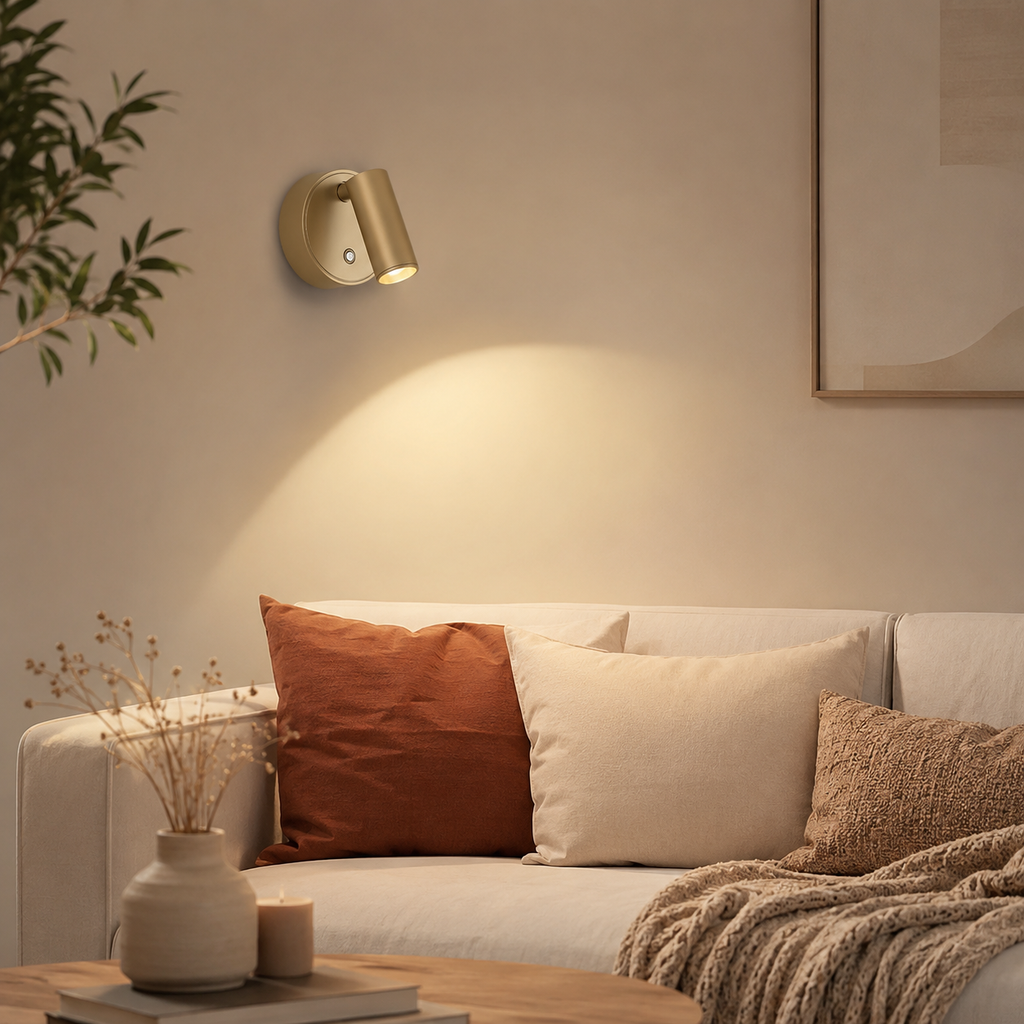 Rechargeable Magnetic Wall Sconce | Touch Dimmable Wall Light