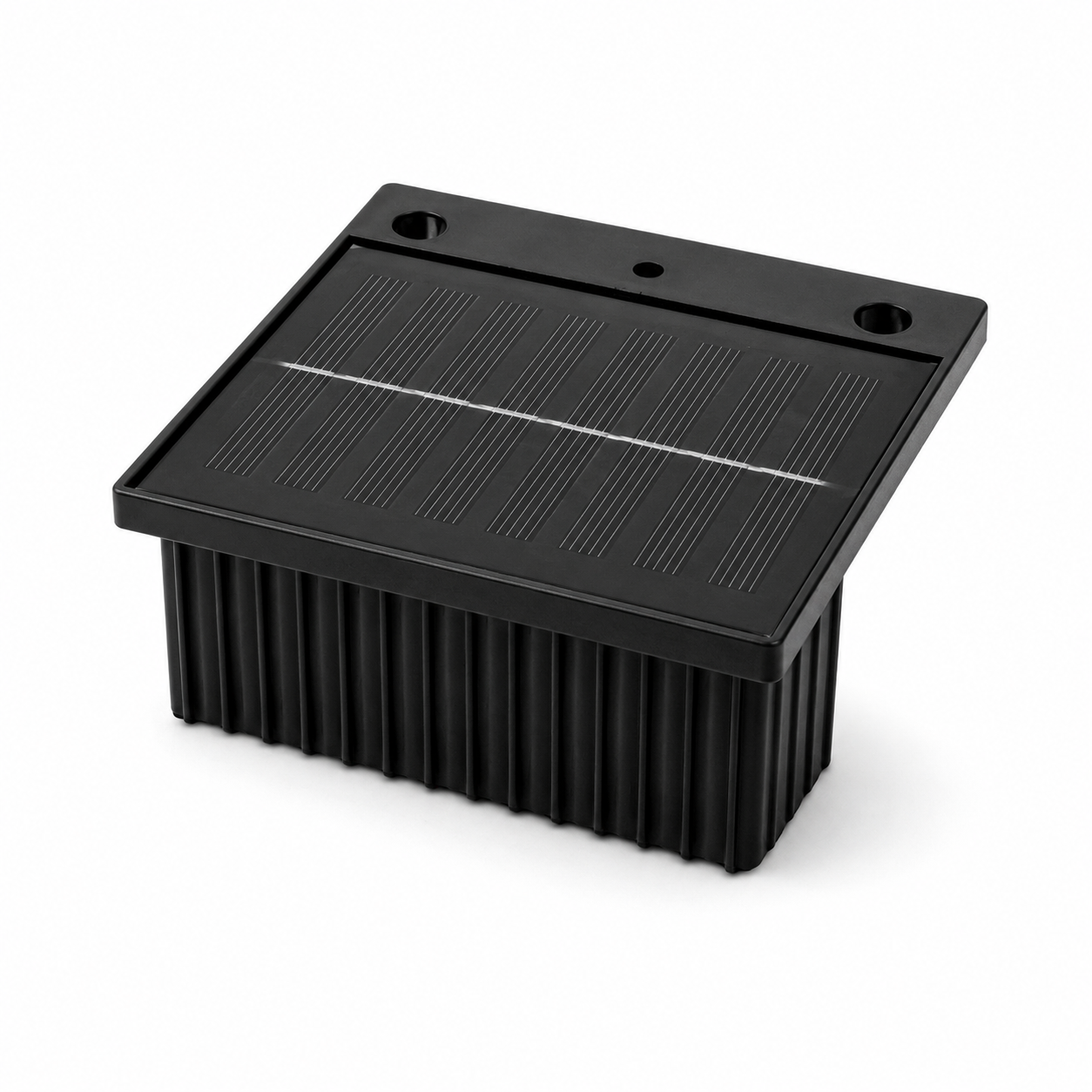 4 Pack Solar Fence Lights Outdoor, LED Wall Lights for Garden, Deck & Pathway