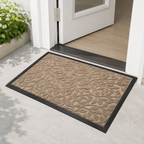 Washable Outdoor Entry Mat, Non Slip Rubber Back Door Mat for Front Door