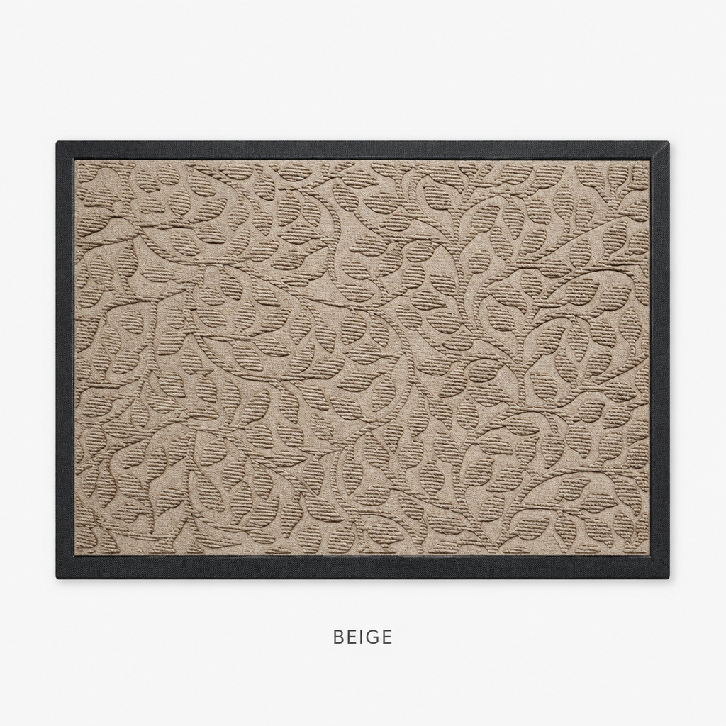 Washable Outdoor Entry Mat, Non Slip Rubber Back Door Mat for Front Door