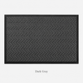 2-Pack Polypropylene Door Mats | Non-Slip Rubber Backing Entryway Rugs