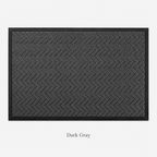 2-Pack Polypropylene Door Mats | Non-Slip Rubber Backing Entryway Rugs