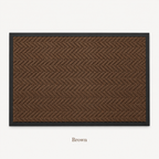 2-Pack Polypropylene Door Mats | Non-Slip Rubber Backing Entryway Rugs