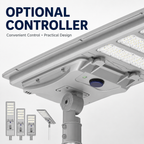 Commercial All-in-One Solar LED Street Light with Philips LED Chips – 100W/150W/200W/250W