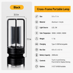 Rechargeable LED Camping Lantern – Poolside Decorative Table Lamp & Night Light