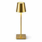 Rechargeable Cordless Table Lamp with Touch Dimming, Portable Camping Light for Poolside, Patio Decor and Night Light