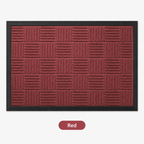 2-Pack Polypropylene Door Mats with Non-Slip Rubber Backing | Washable Entryway Rugs
