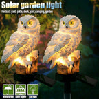 Solar Owl Garden and Lawn Light
