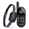 MASBRILL Dog Training Collar 2 in1 Dog Shock Training Collar with Remote for Medium Large Dogs Rechargeable Waterproof Dog Collar with 3 Training Modes Set Up to 1000Ft Remote Distance